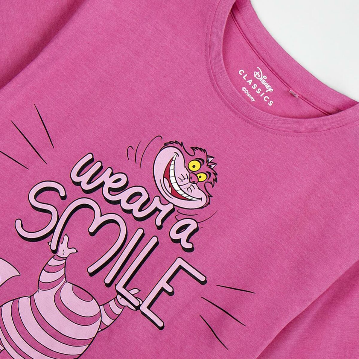 Pijamaua de Vară Disney Fucsia
